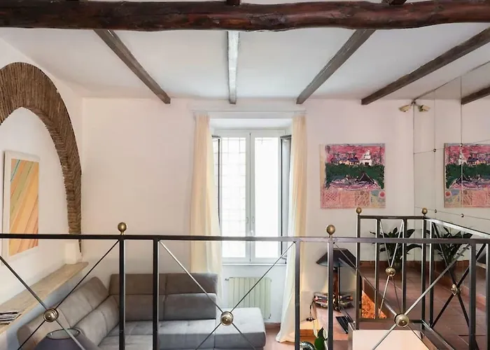 Дом отдыха Cedro Terrace&jacuzzi - Loft In Trastevere
